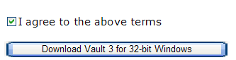 Check the I agree to the above terms checkbox