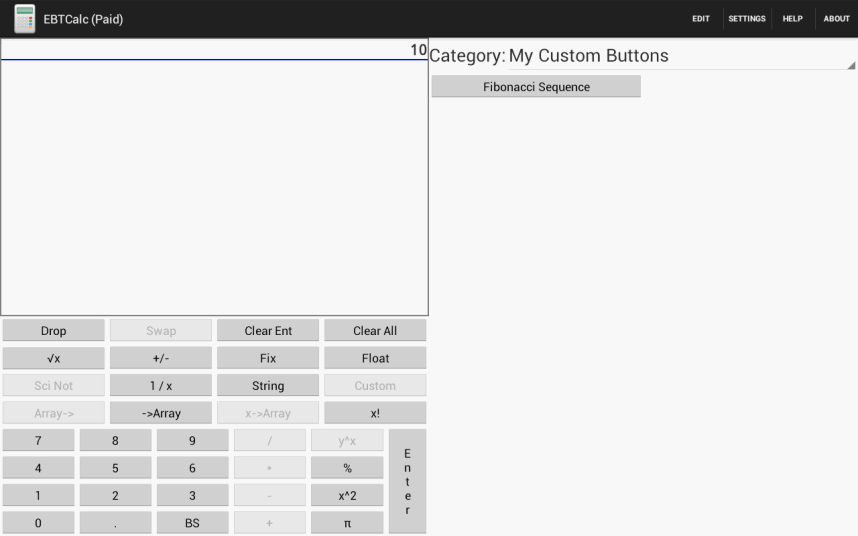 Creating a Custom Button