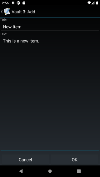 Adding Outline Items