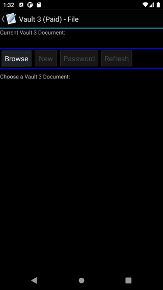 Specify Vault 3 Folder