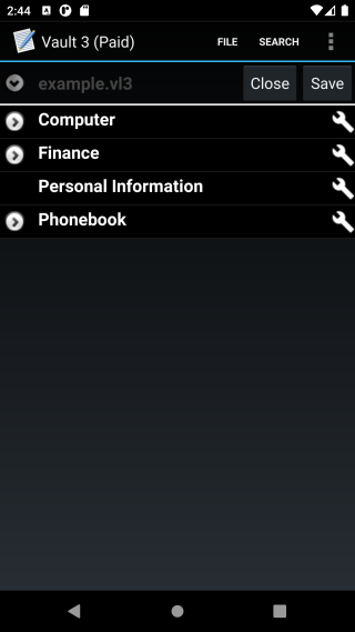 Vault 3 For Android Screen Shot